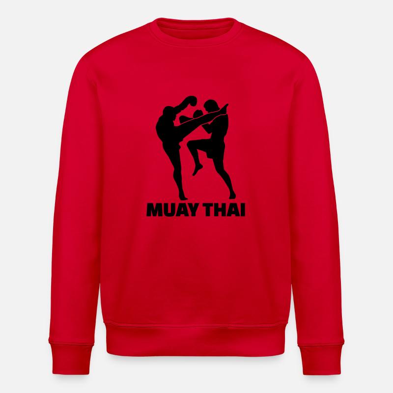 Muay Thai - Sweat bio ROLLER Stanley/Stella Unisexe - rouge