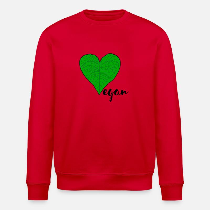 Vegan - Stanley/Stella Unisex Bio-Sweatshirt ROLLER - Rot