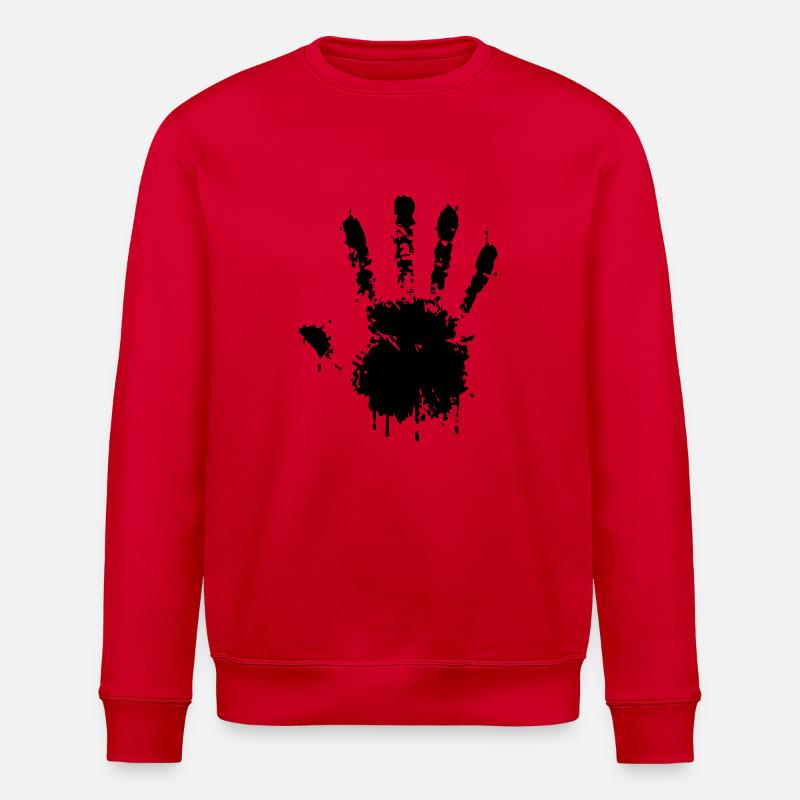 Hand - Stanley/Stella Unisex Bio-Sweatshirt ROLLER - Rot