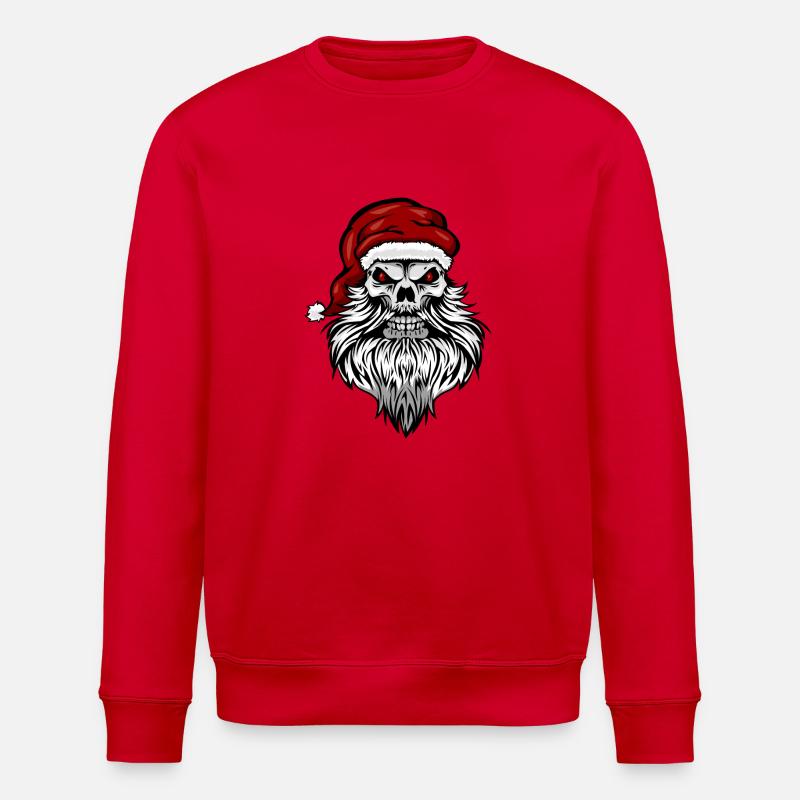 Bad santa - Stanley/Stella Unisex Bio-Sweatshirt ROLLER - Rot