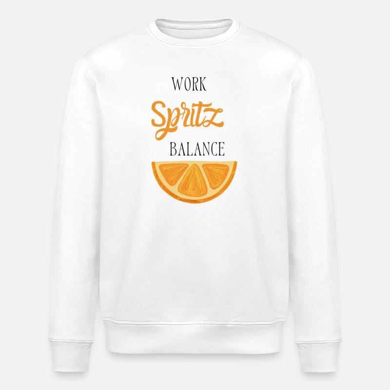 Work Spritz Balance - Stanley/Stella Unisex Bio-Sweatshirt ROLLER - Weiß