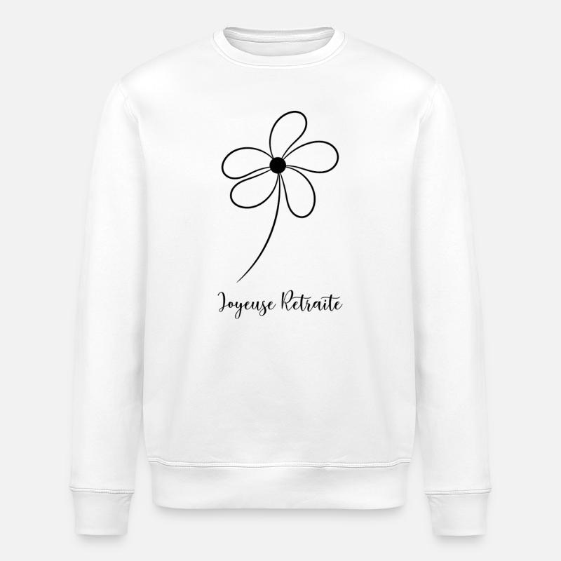RUHESTAND. RUHESTAND. PENSIONIERT. RUHESTAND - Stanley/Stella Unisex Bio-Sweatshirt ROLLER - Weiß