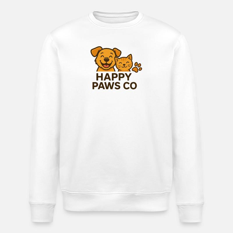 Fellfreunde  - Stanley/Stella Unisex Bio-Sweatshirt ROLLER - Weiß