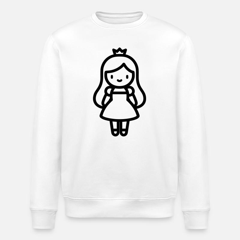 princesse - Sweat bio ROLLER Stanley/Stella Unisexe - blanc