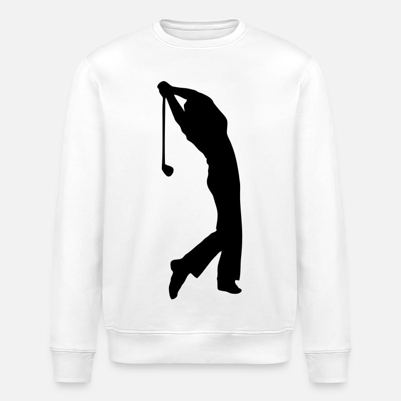 Golfer - Stanley/Stella Unisex Bio-Sweatshirt ROLLER - Weiß