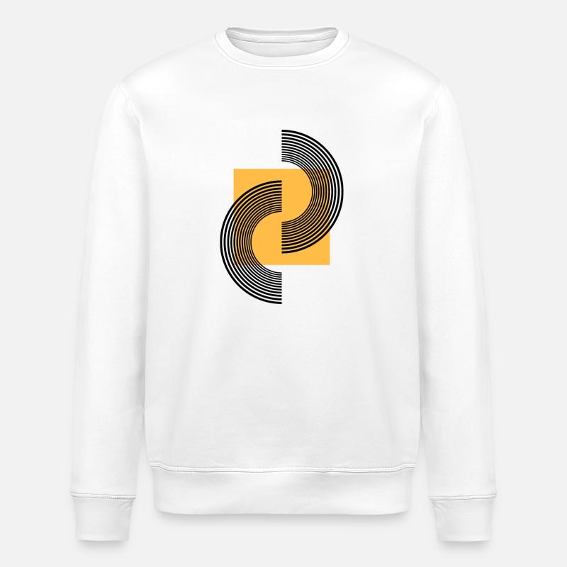 boho3 - Stanley/Stella Unisex Bio-Sweatshirt ROLLER - Weiß