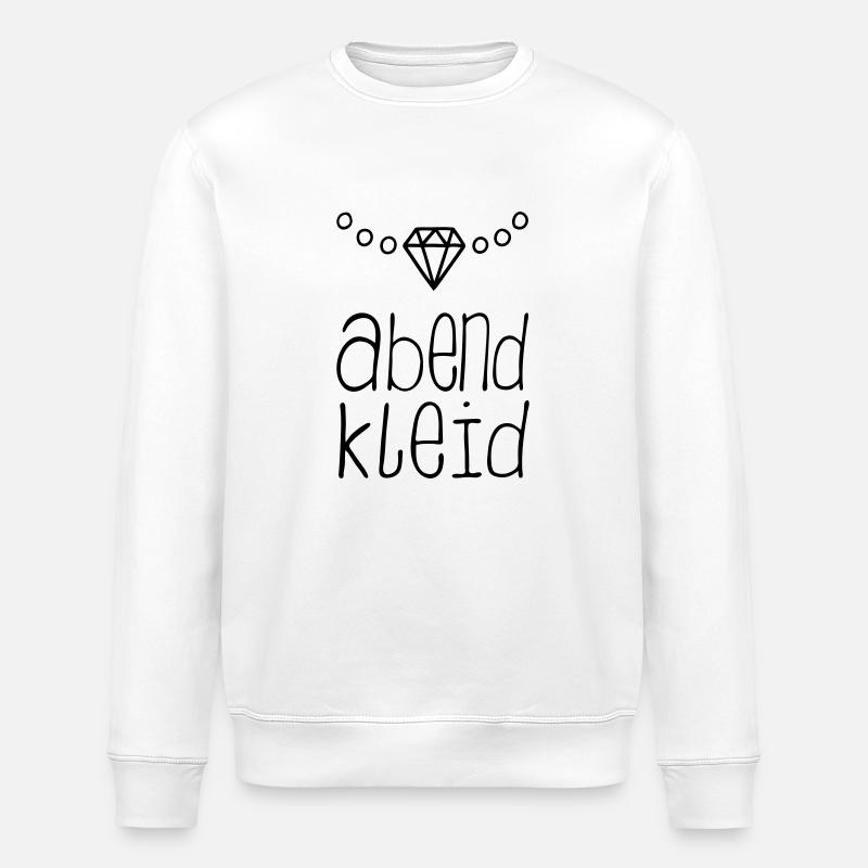 Abendkleid - Stanley/Stella Unisex Bio-Sweatshirt ROLLER - Weiß