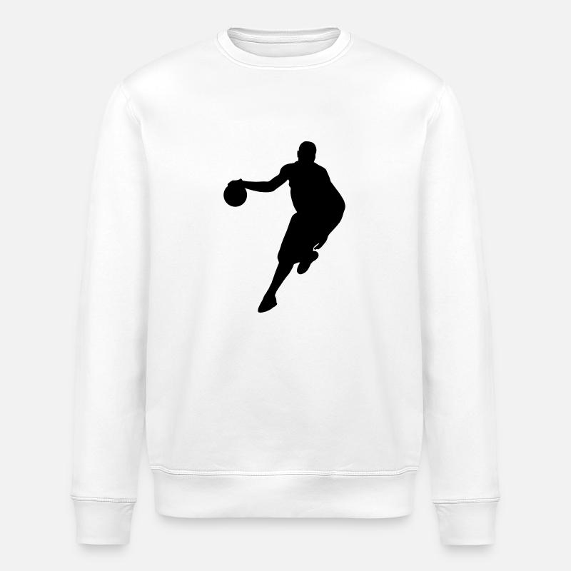 basketballer - Sweat bio ROLLER Stanley/Stella Unisexe - blanc