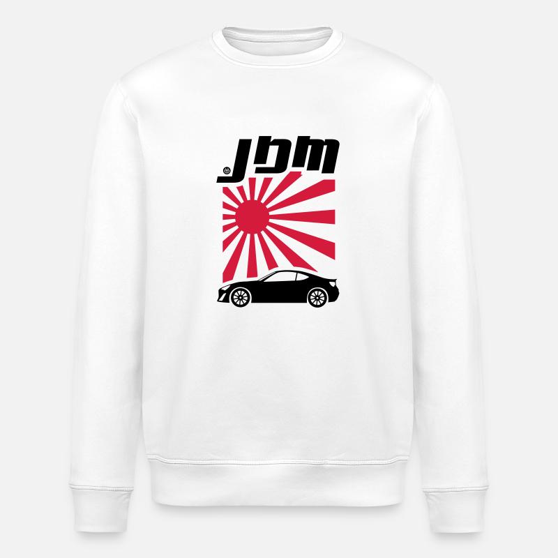 JDM GT86 BRZ FR-S - Stanley/Stella Unisex Bio-Sweatshirt ROLLER - Weiß