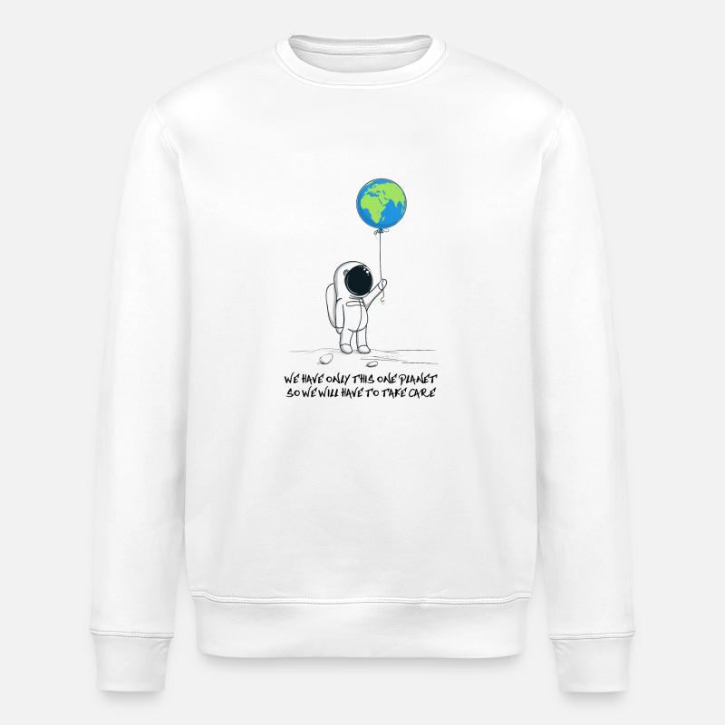 one planet - Stanley/Stella Unisex Bio-Sweatshirt ROLLER - Weiß