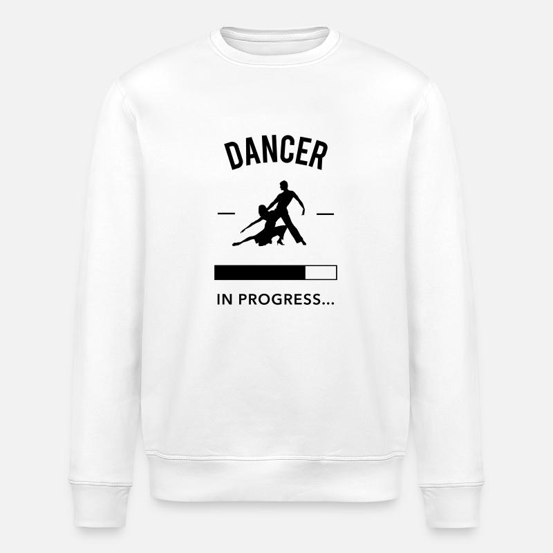 Dancer in progress - Sweat bio ROLLER Stanley/Stella Unisexe - blanc