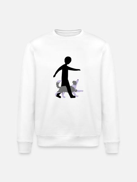 Dog Dancing 3-5 - Stanley/Stella Unisex Bio-Sweatshirt ROLLER - Weiß