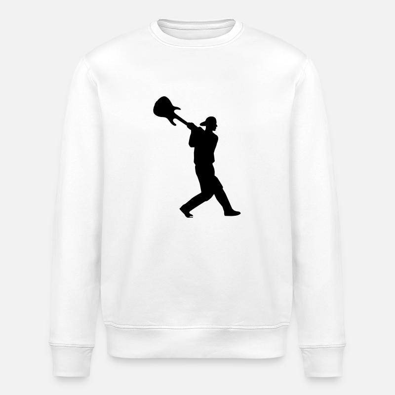 rock - Sweat bio ROLLER Stanley/Stella Unisexe - blanc