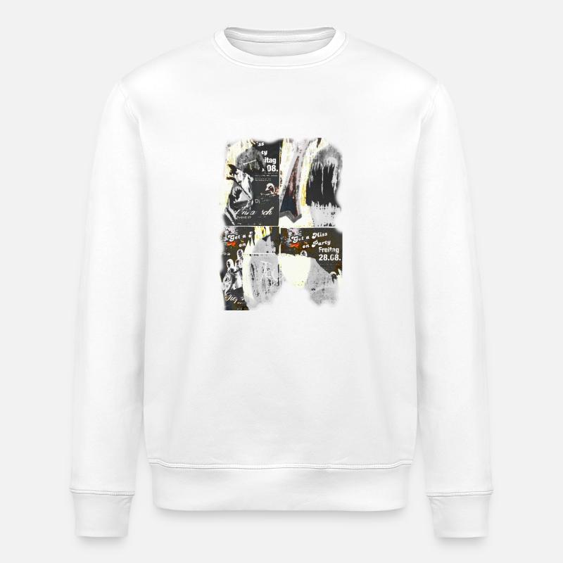 Graffiti - Stanley/Stella Unisex Bio-Sweatshirt ROLLER - Weiß