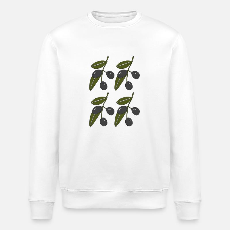 olivenzweige - Stanley/Stella Unisex Bio-Sweatshirt ROLLER - Weiß