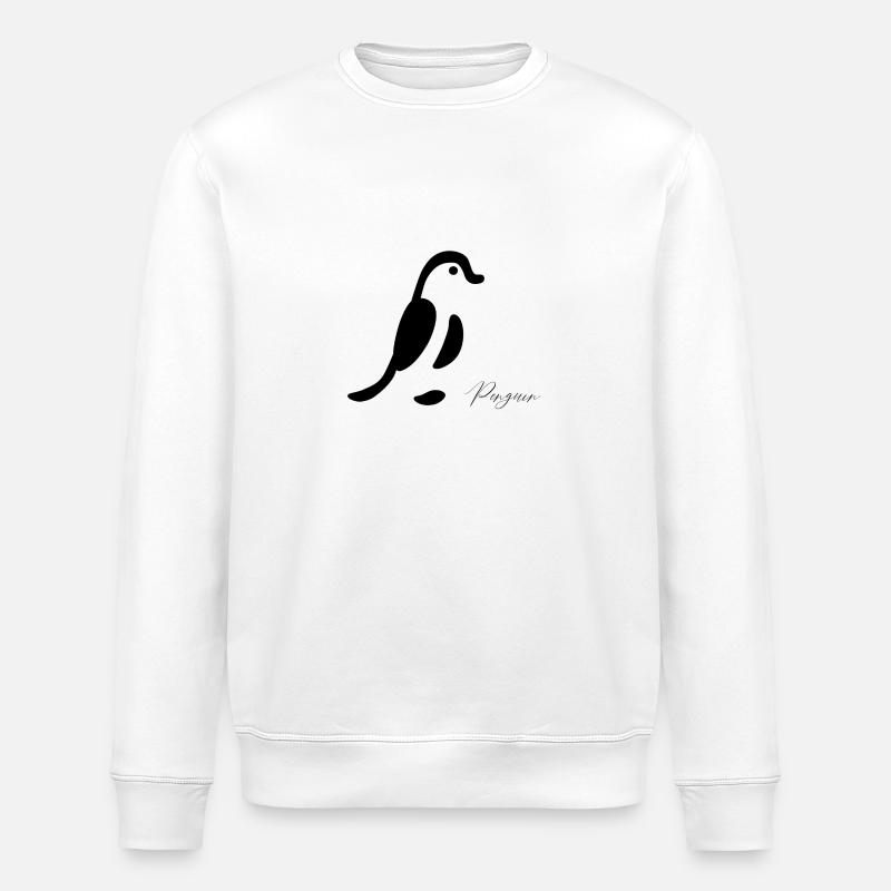 Pingin Style - Stanley/Stella Unisex Bio-Sweatshirt ROLLER - Weiß