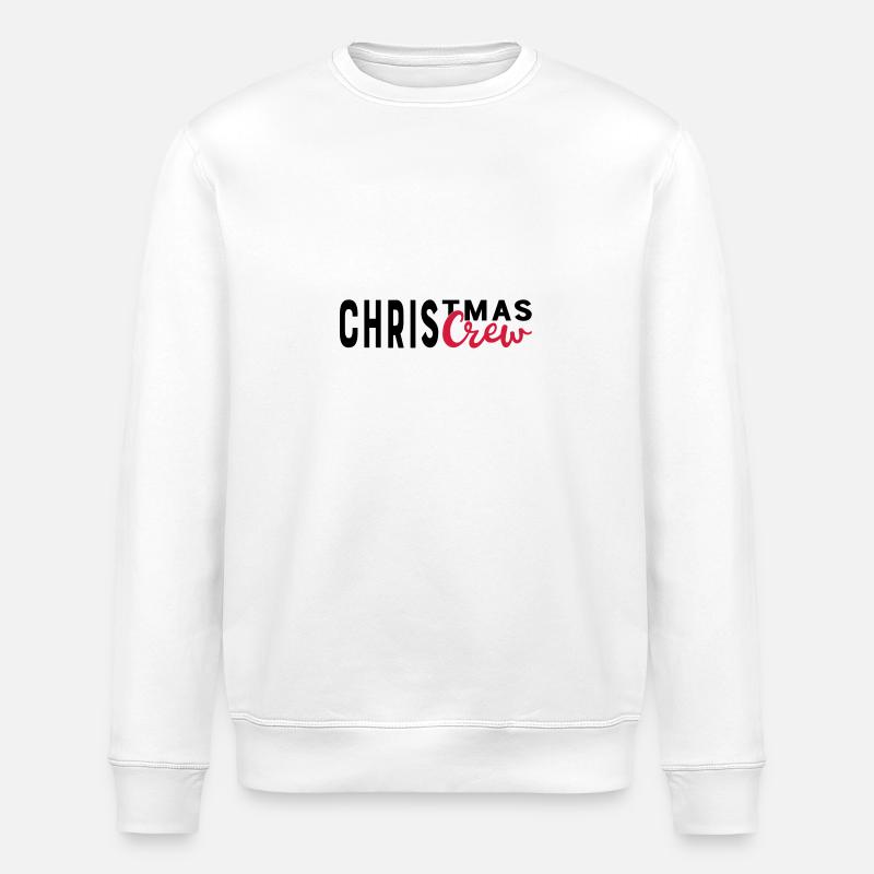 Christmas - Stanley/Stella ROLLER Unisex Organic Sweatshirt - white
