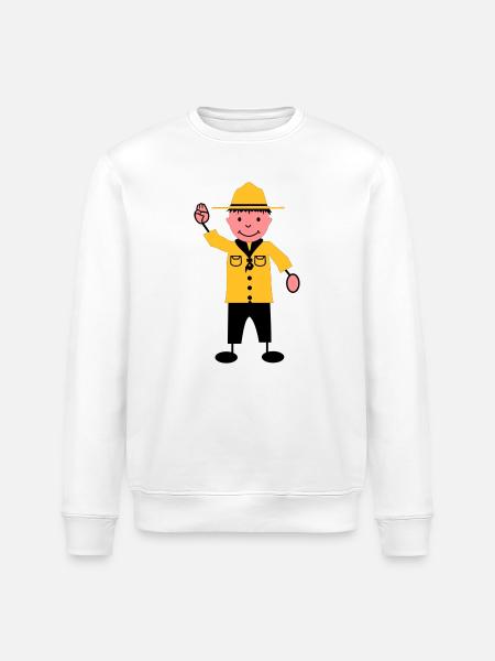 Scout - Stanley/Stella ROLLER Unisex Organic Sweatshirt - white