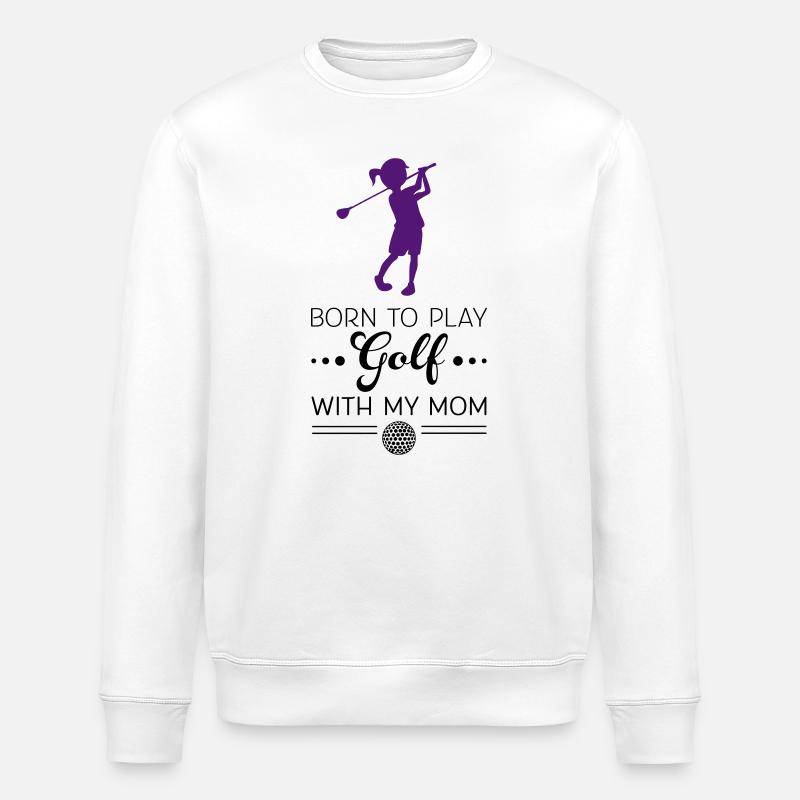golf - Stanley/Stella ROLLER Unisex Organic Sweatshirt - white