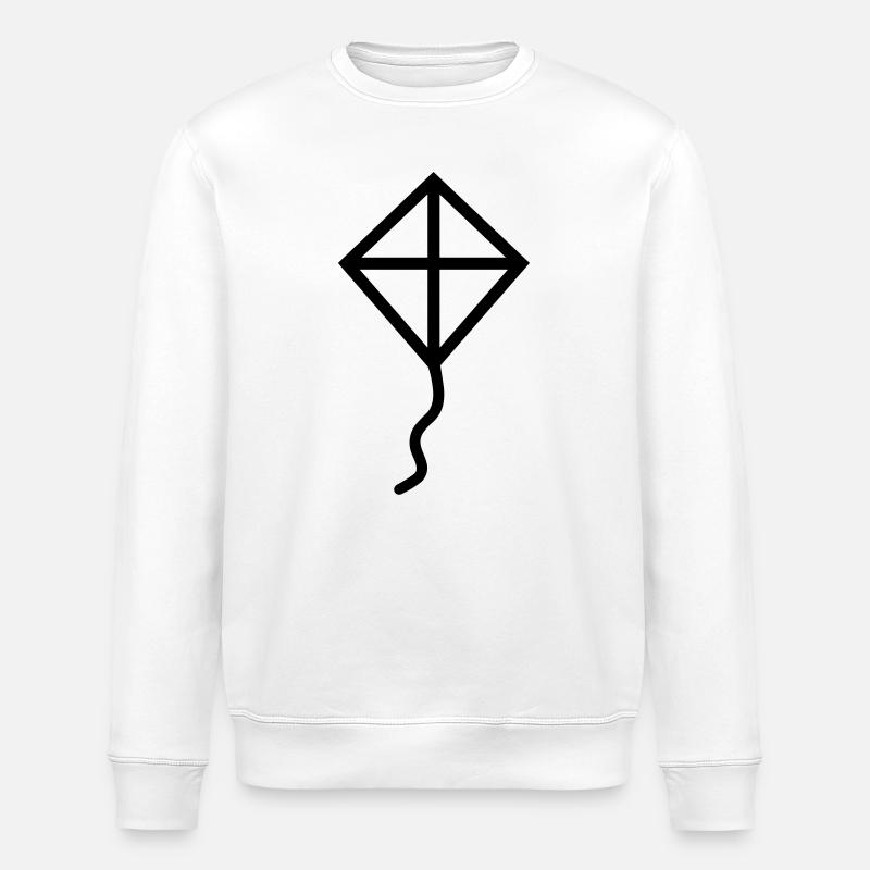 Drachen - Stanley/Stella Unisex Bio-Sweatshirt ROLLER - Weiß