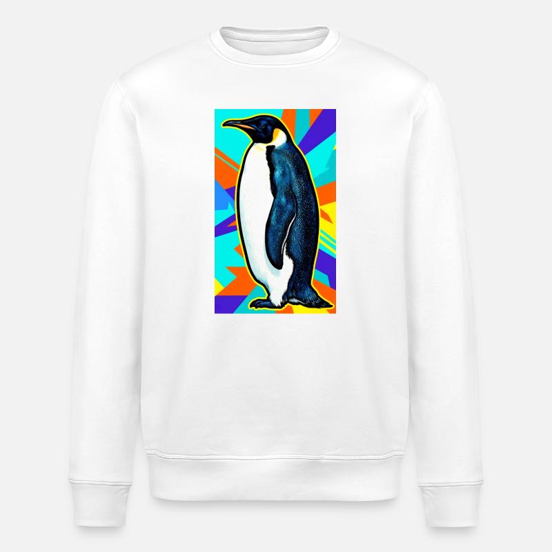 penguin - Stanley/Stella ROLLER Unisex Organic Sweatshirt - white