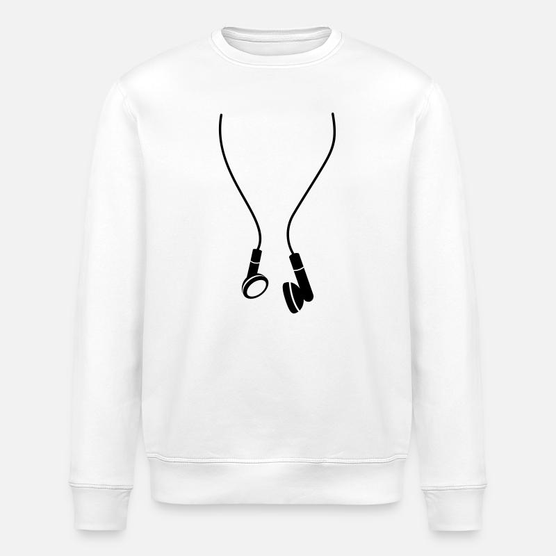 headphones - Stanley/Stella Unisex Bio-Sweatshirt ROLLER - Weiß
