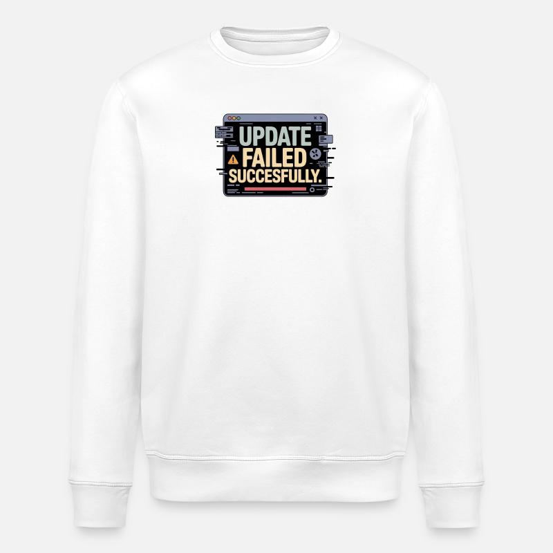 update-failed-successfully - Stanley/Stella ROLLER Unisex Organic Sweatshirt - white