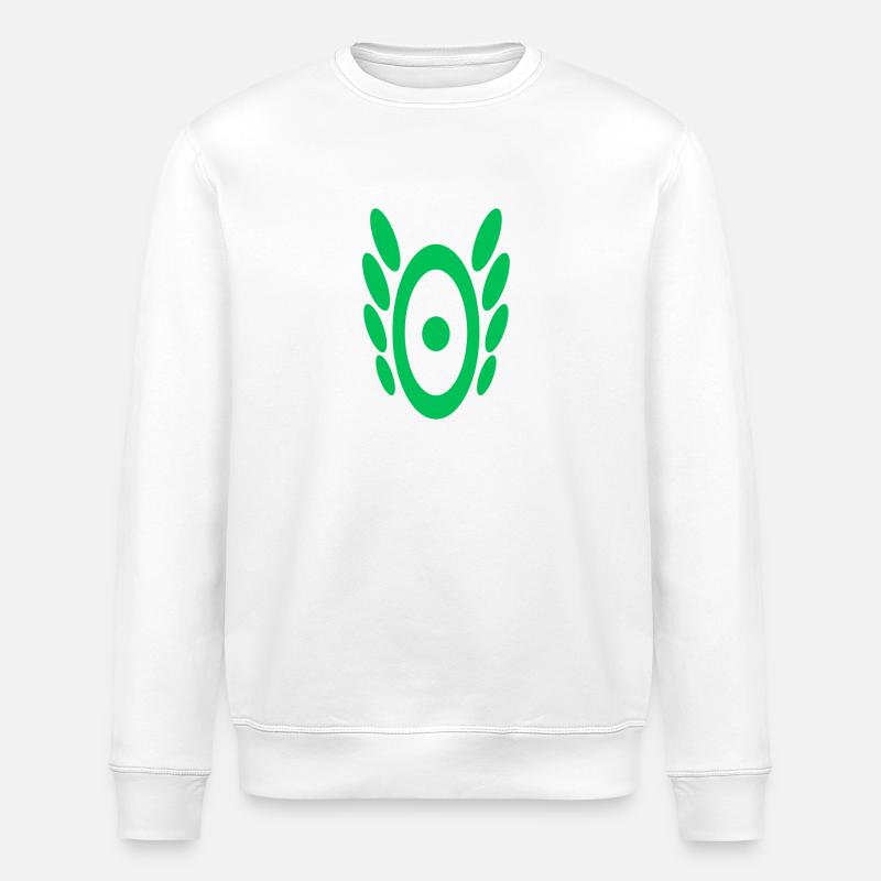 Pattern N°5 - Stanley/Stella ROLLER Unisex Organic Sweatshirt - white