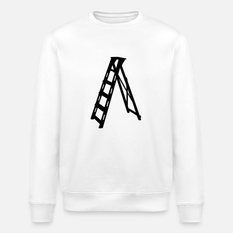 échelle - Sweat bio ROLLER Stanley/Stella Unisexe - blanc