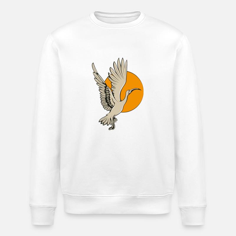 Ibis - Stanley/Stella Unisex Bio-Sweatshirt ROLLER - Weiß