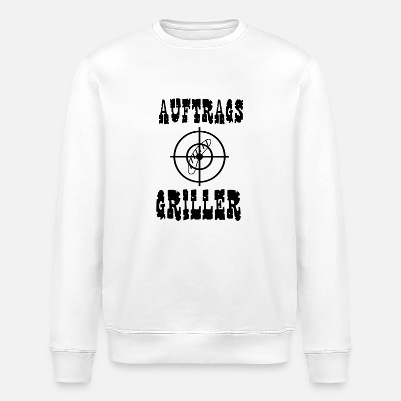 Order Griller - Stanley/Stella ROLLER Unisex Organic Sweatshirt - white