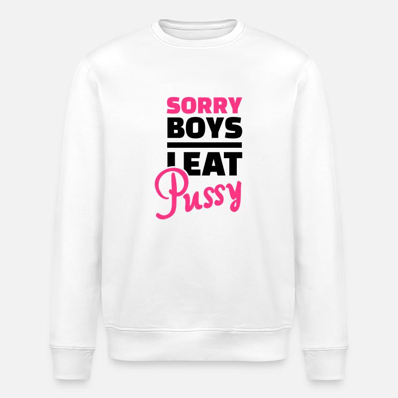 Lesbisch - Stanley/Stella Unisex Bio-Sweatshirt ROLLER - Weiß