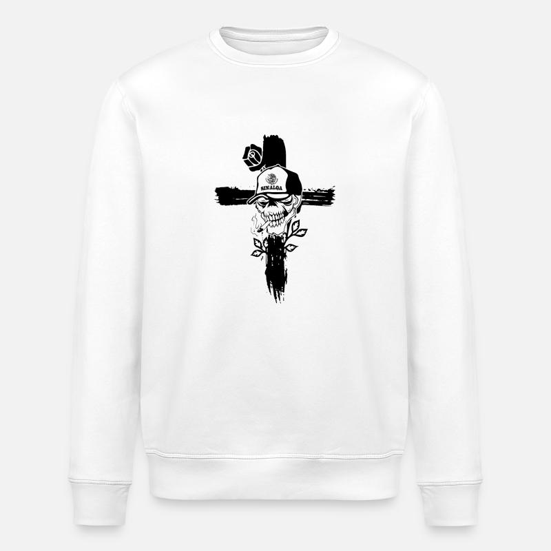 Sinaloa - Sweat bio ROLLER Stanley/Stella Unisexe - blanc