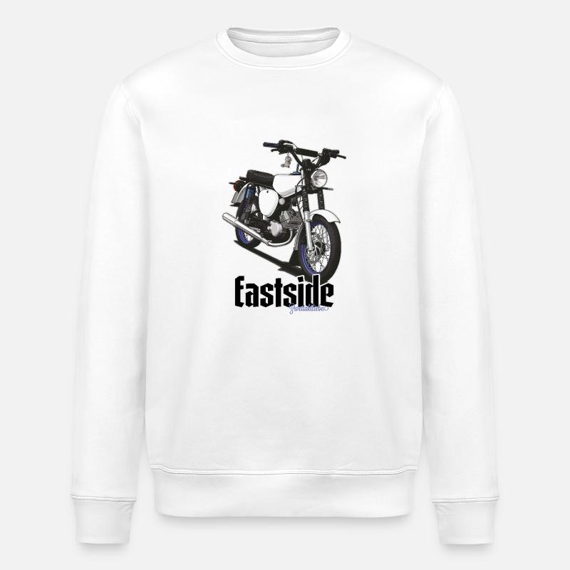 S51 (white) // Illustration - Stanley/Stella ROLLER Unisex Organic Sweatshirt - white