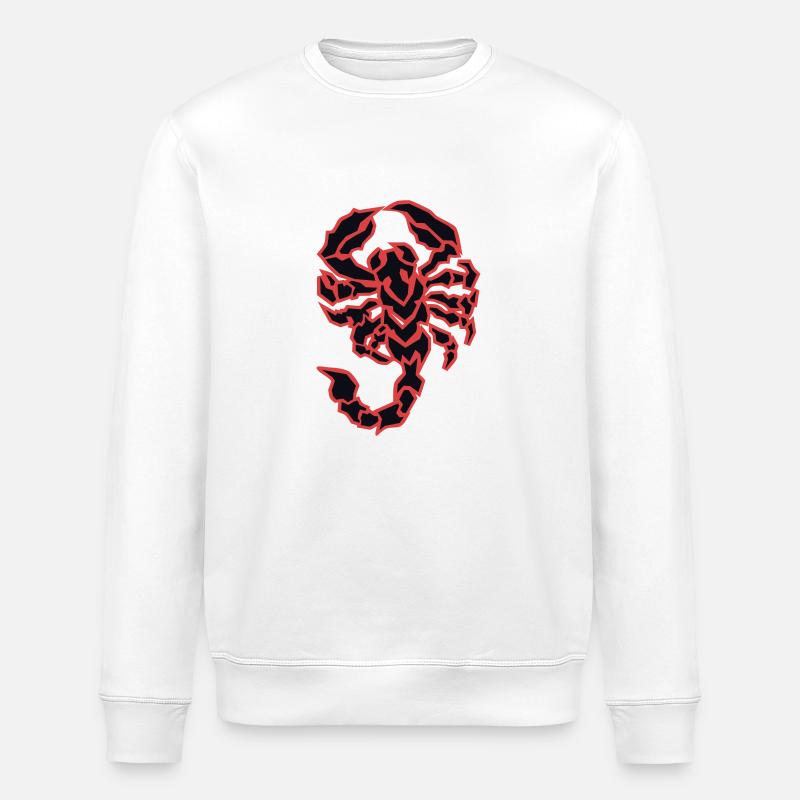 skorpion - Sweat bio ROLLER Stanley/Stella Unisexe - blanc