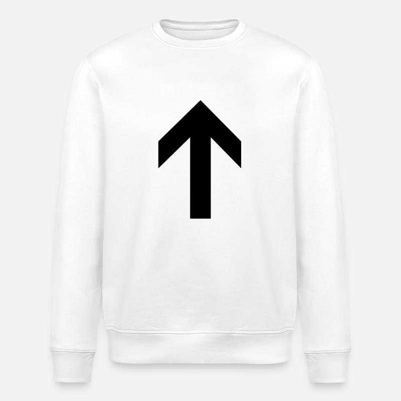 Pfeil nach oben - Stanley/Stella Unisex Bio-Sweatshirt ROLLER - Weiß