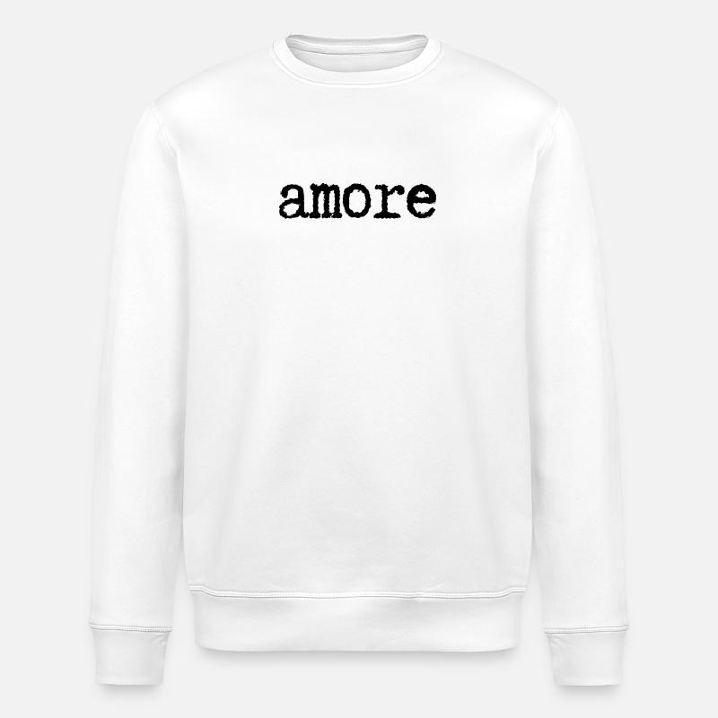 Amore - Sweat bio ROLLER Stanley/Stella Unisexe - blanc