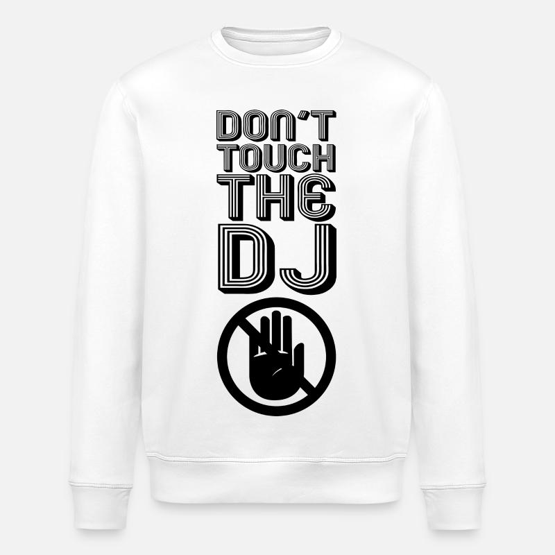 Blague de DJ - Sweat bio ROLLER Stanley/Stella Unisexe - blanc