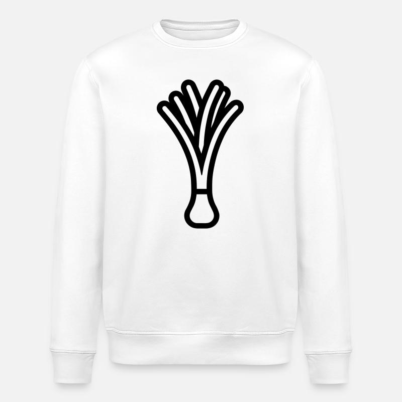 Lauch - Stanley/Stella Unisex Bio-Sweatshirt ROLLER - Weiß