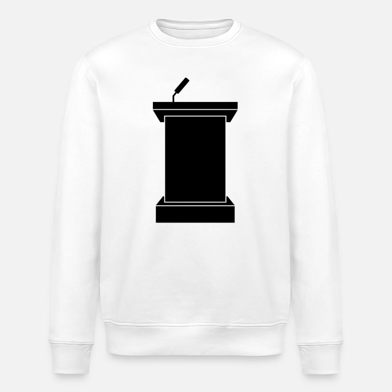 Podiumsphase - Stanley/Stella Unisex Bio-Sweatshirt ROLLER - Weiß