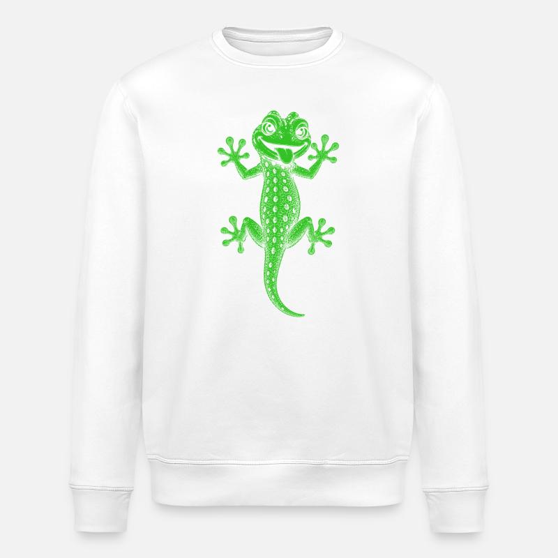 Gecko - Sweat bio ROLLER Stanley/Stella Unisexe - blanc