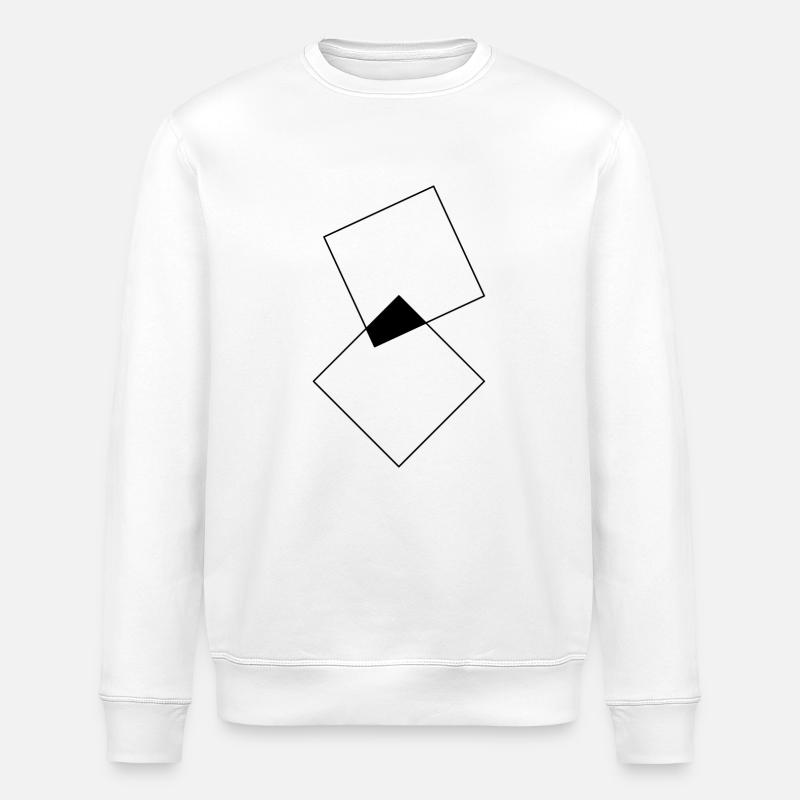 Schnittfläche - Stanley/Stella Unisex Bio-Sweatshirt ROLLER - Weiß