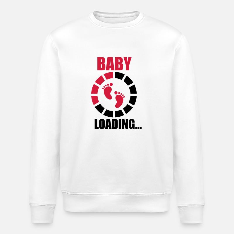 Baby loading - Sweat bio ROLLER Stanley/Stella Unisexe - blanc