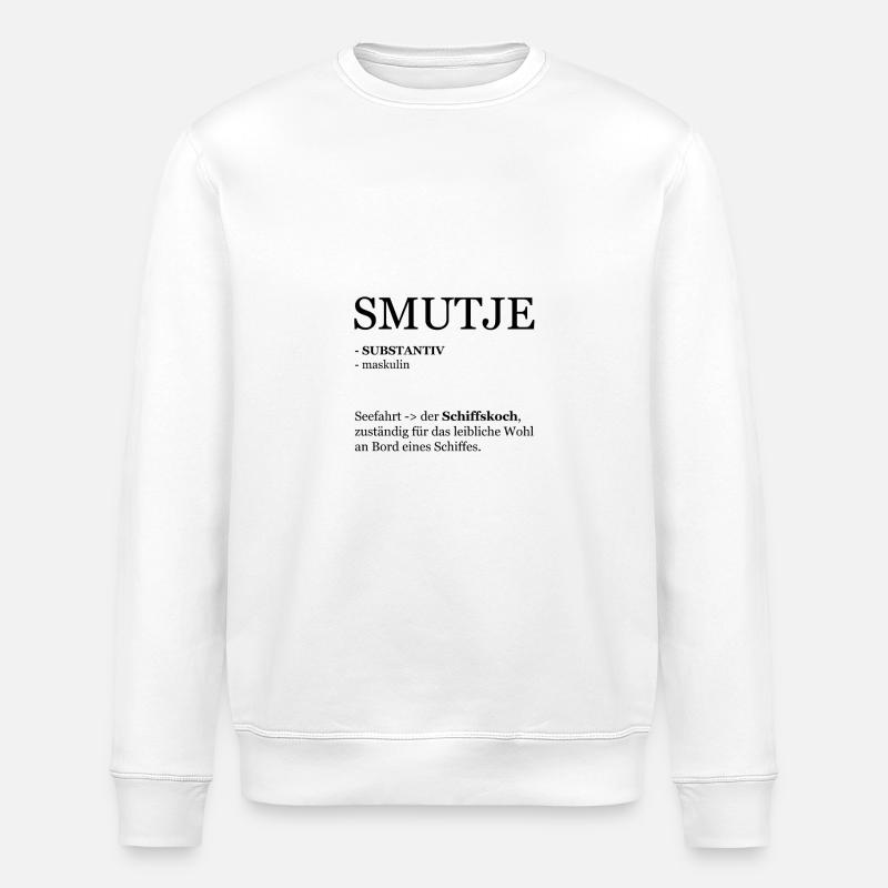 smutje, koch - Stanley/Stella Unisex Bio-Sweatshirt ROLLER - Weiß