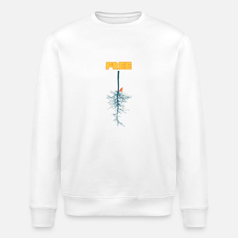 Gratuit - Sweat bio ROLLER Stanley/Stella Unisexe - blanc