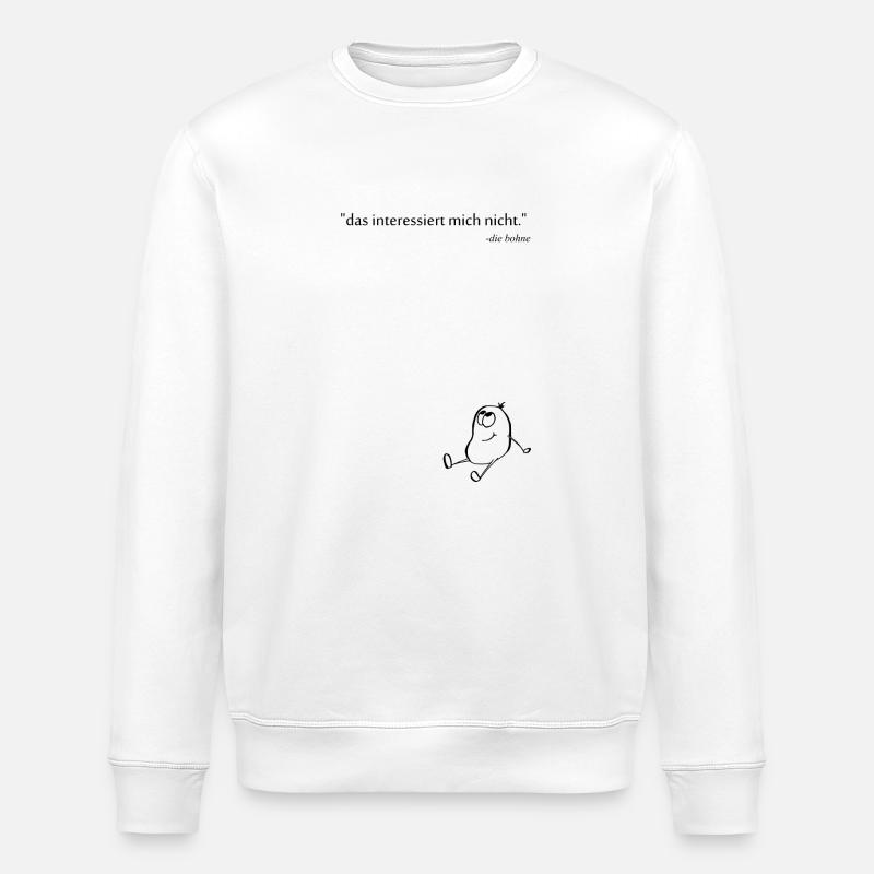 Die Bohne - Stanley/Stella Unisex Bio-Sweatshirt ROLLER - Weiß