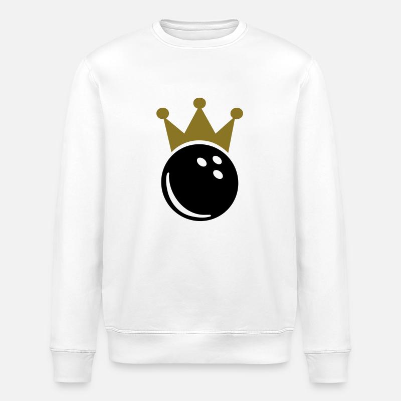 Bowling - Sweat bio ROLLER Stanley/Stella Unisexe - blanc