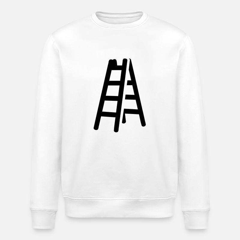 Ladder - Stanley/Stella ROLLER Unisex Organic Sweatshirt - white