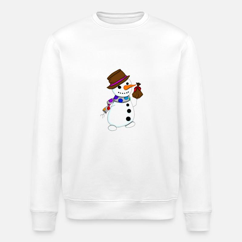 frosty2 - Stanley/Stella Unisex Bio-Sweatshirt ROLLER - Weiß