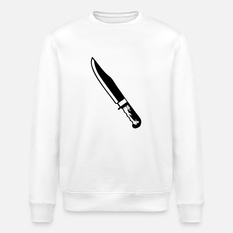 messer - Stanley/Stella Unisex Bio-Sweatshirt ROLLER - Weiß